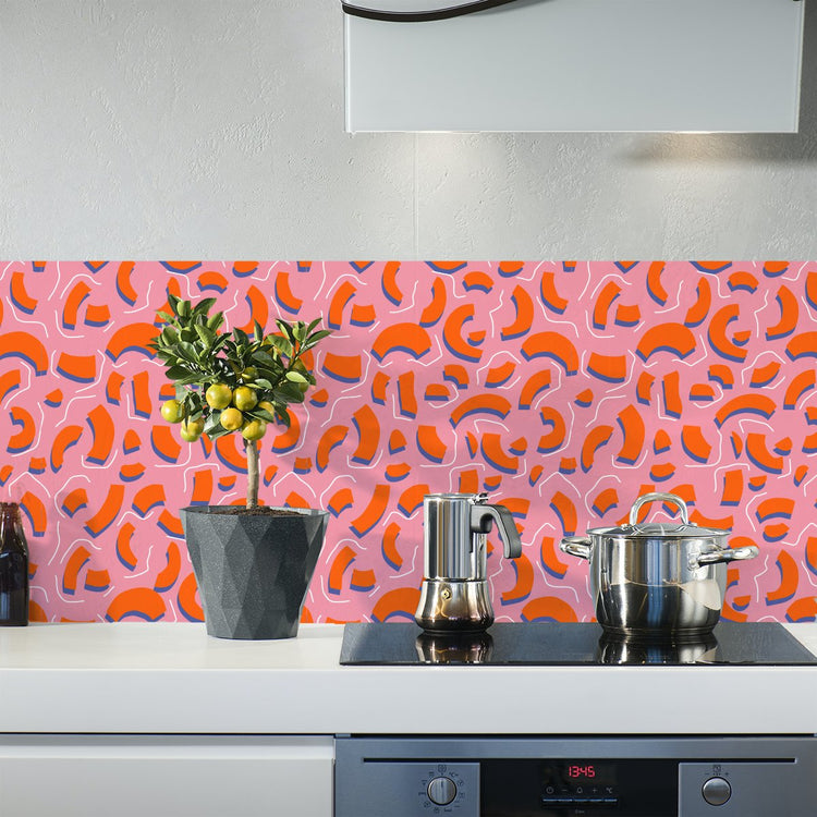 Bold Pattern Vinyl Furniture Wrap