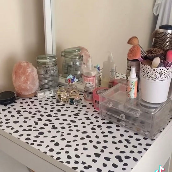 Dalmatian animal print vinyl wrap for furniture