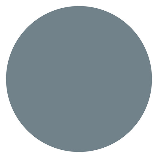 Teal round wall sticker from restowrap