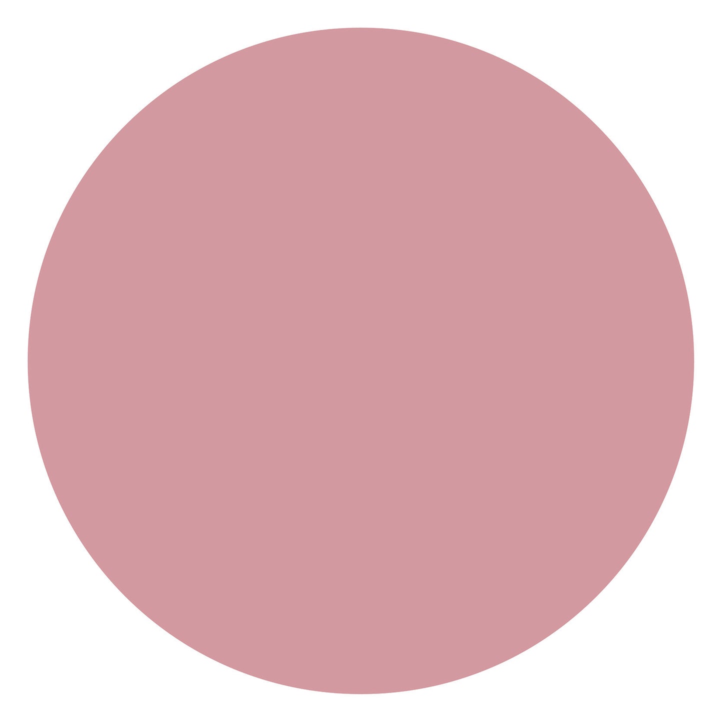 Pretty Pink - Pink Round Wall Sticker