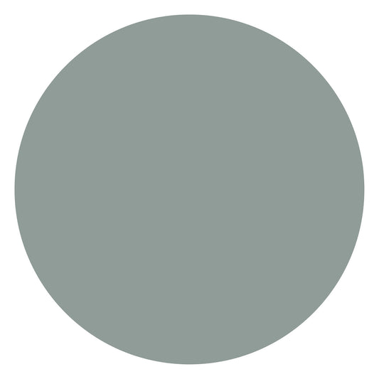 Sage green round wall sticker 