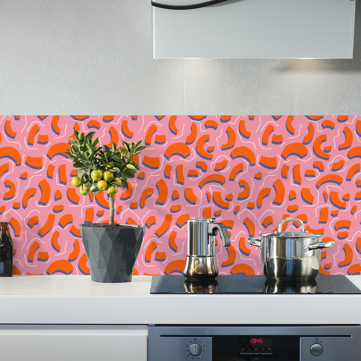 Adagoad - Colourful Abstract Shape Vinyl Furniture Wrap