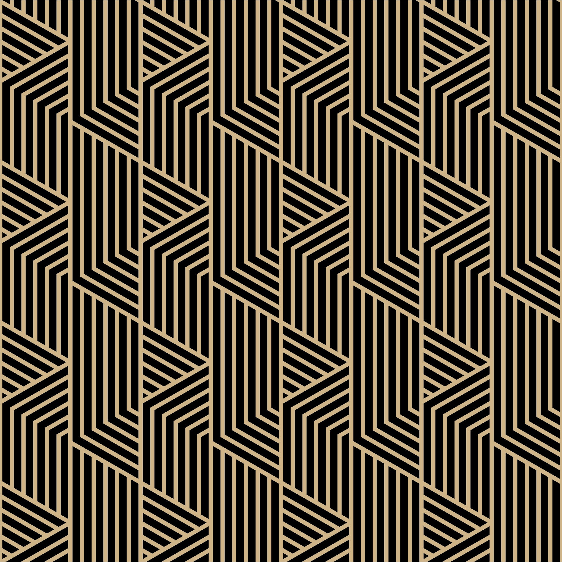 B&G Art Deco Vinyl Wrap Full Pattern