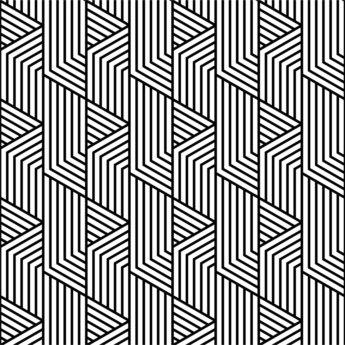 Black Art Deco Vinyl Wrap Full Pattern