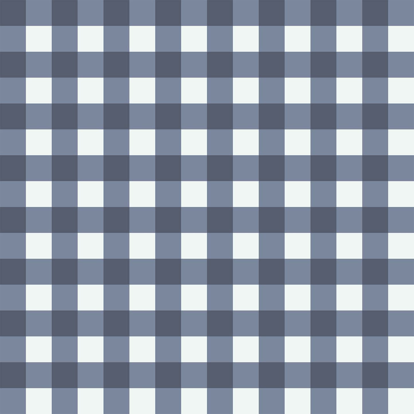 Blue Gingham Vinyl Furniture Wrap perfect for wrapping any furniture or home interior projects.