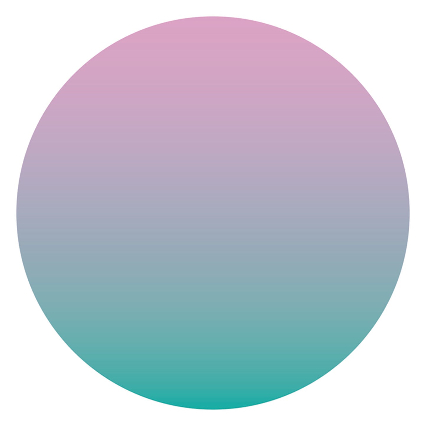Pink ad turqouise ombre gradient wall sticker from restowrap
