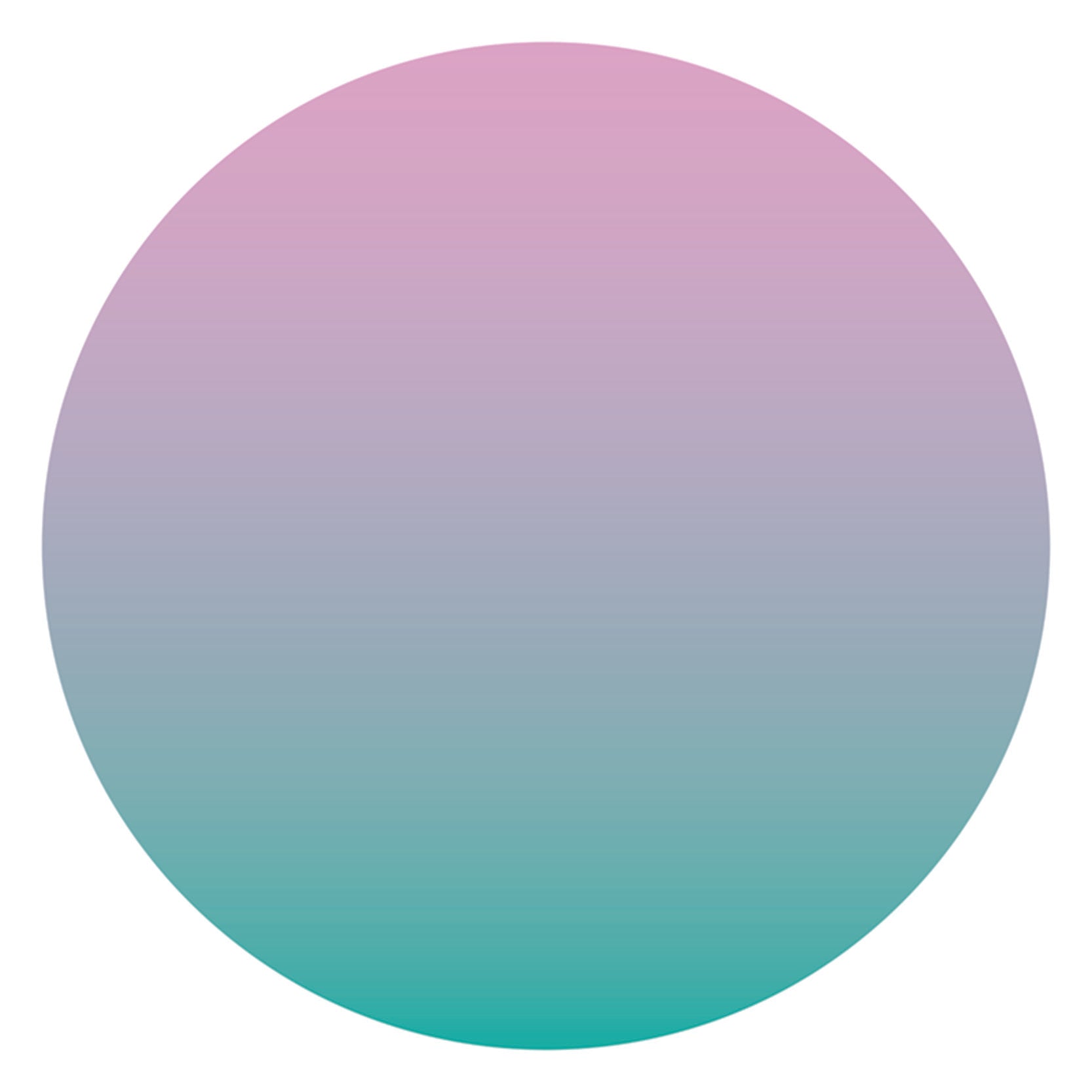 Pink ad turqouise ombre gradient wall sticker from restowrap