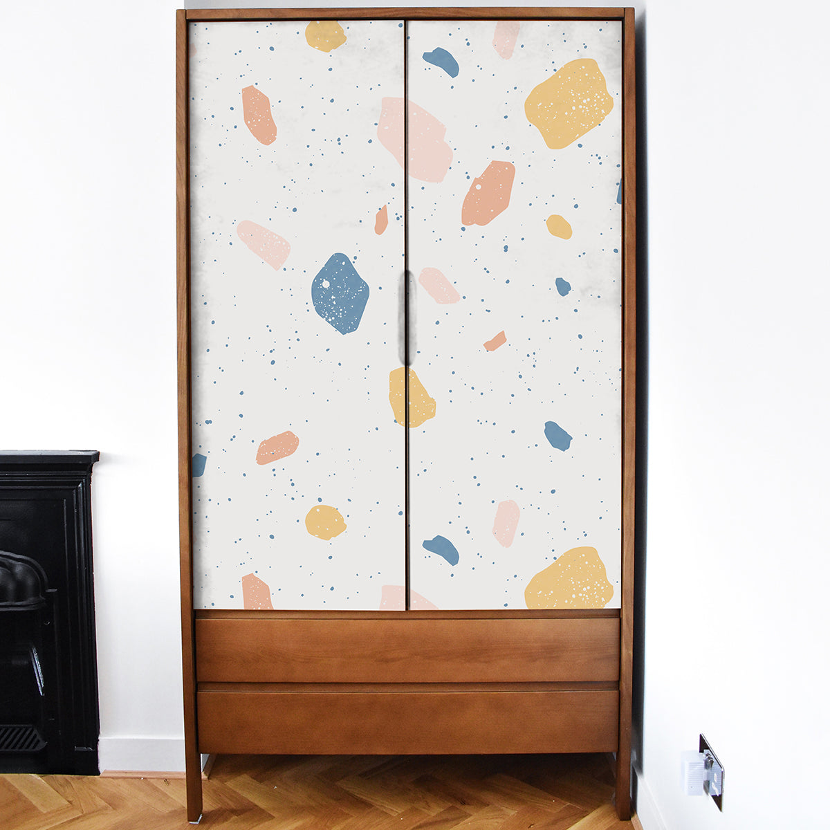 Dohi - Colourful Terrazzo Effect Vinyl Furniture Wrap