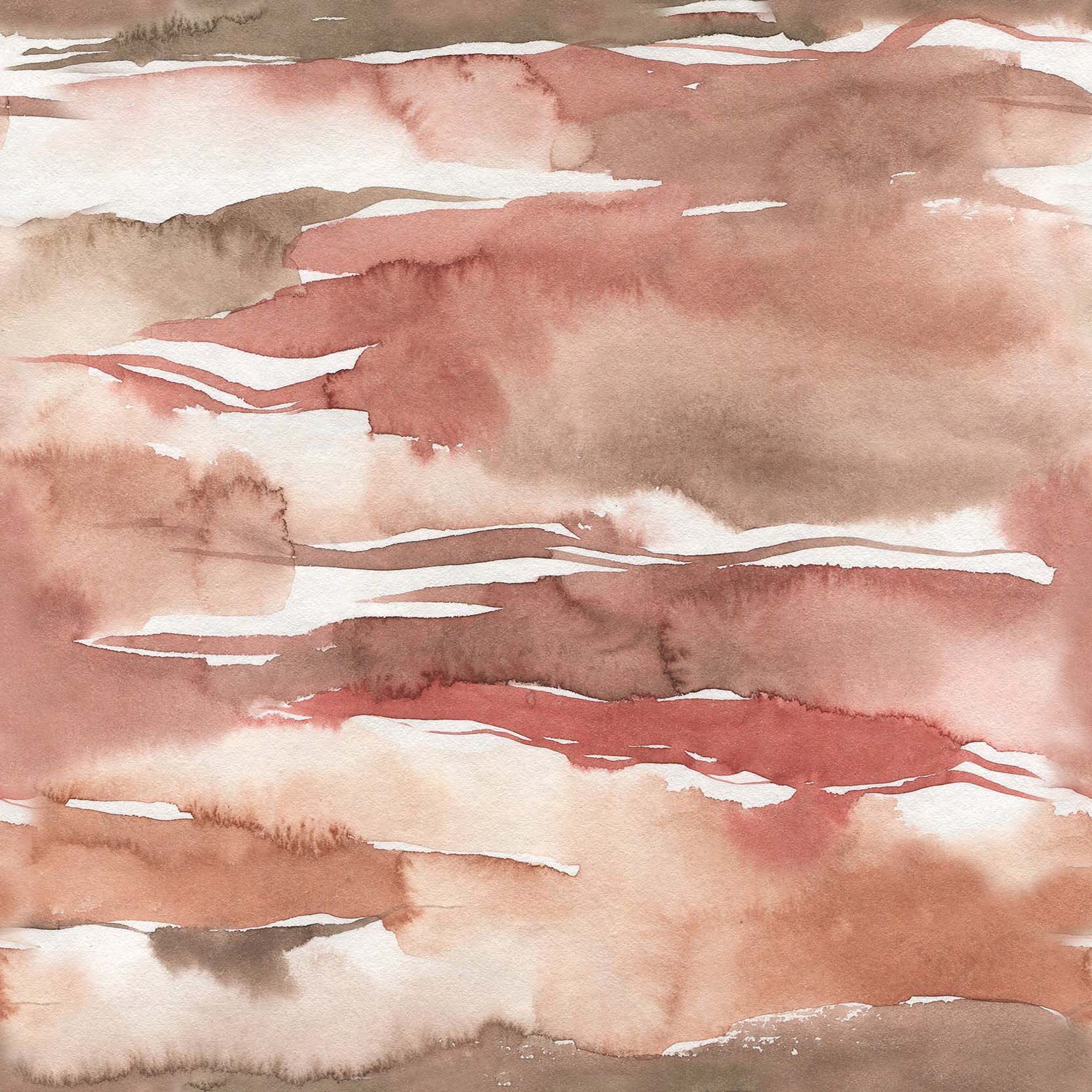 Earthy Watercolor Stripes Vinyl