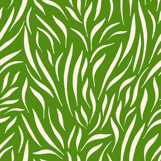 Fun green abstract pattern vinyl furniture wrap by restowrap.com