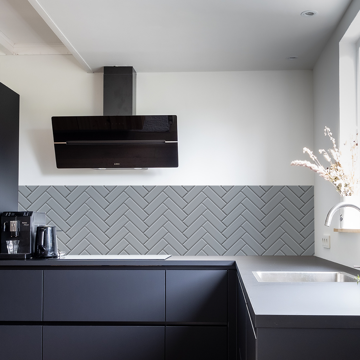 Herriene Gris in a Kitchen