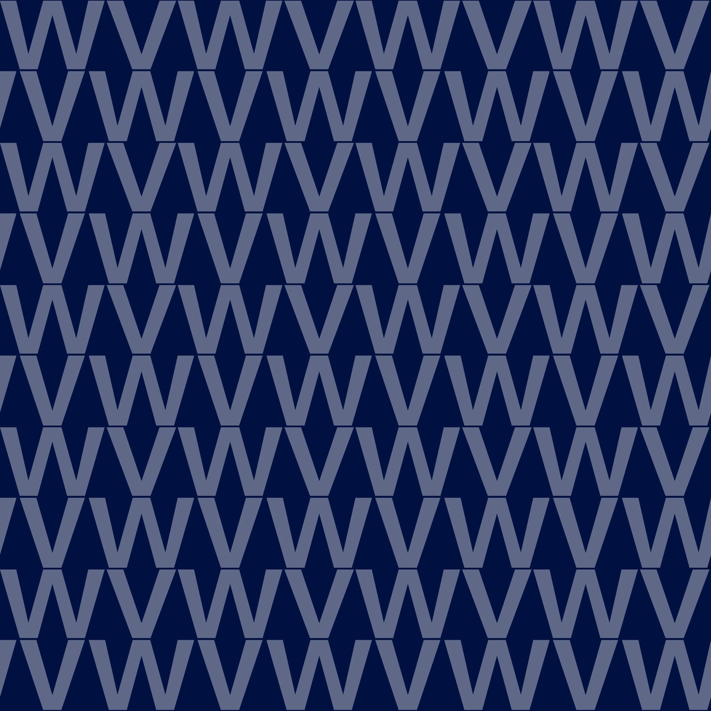 VWrap VW Volkswagen Pattern Vinyl Campervan Interior Wrap in Navy Blue