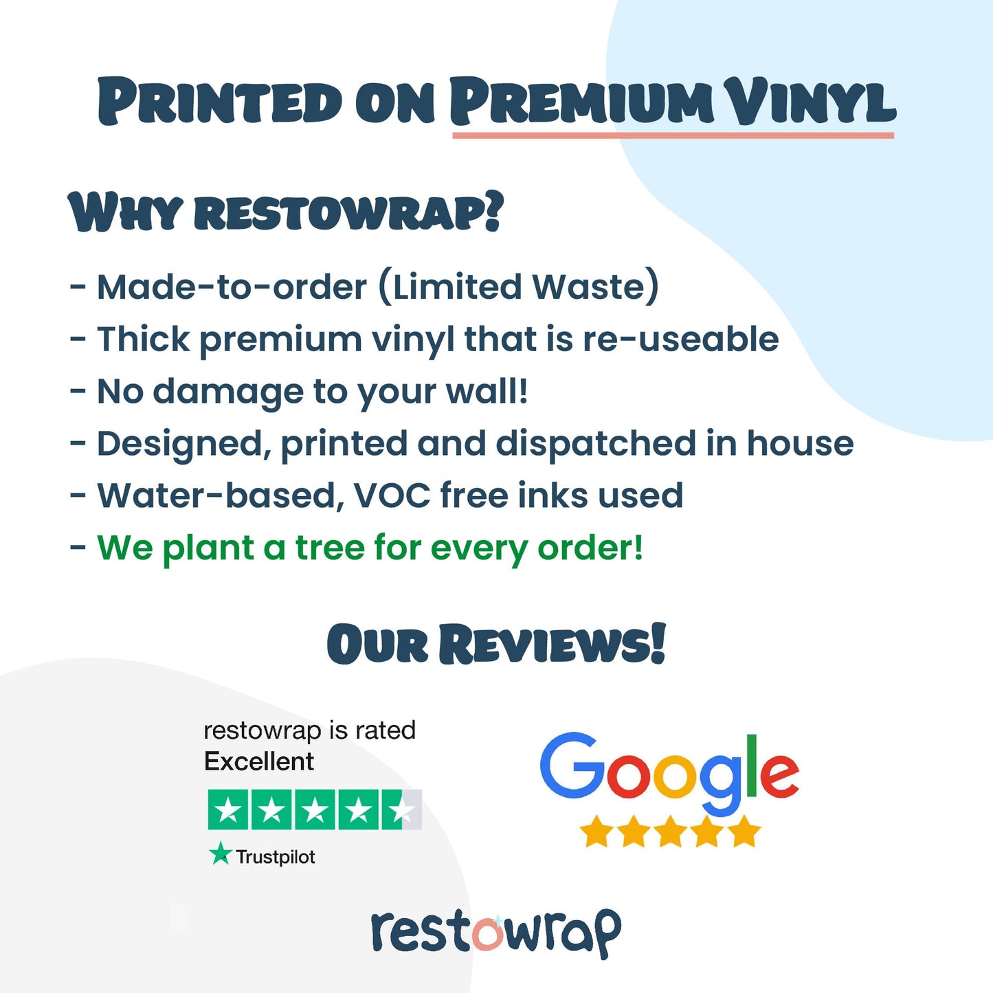 Why choose restowrap information.