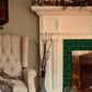 Flise Verde on a fireplace surround