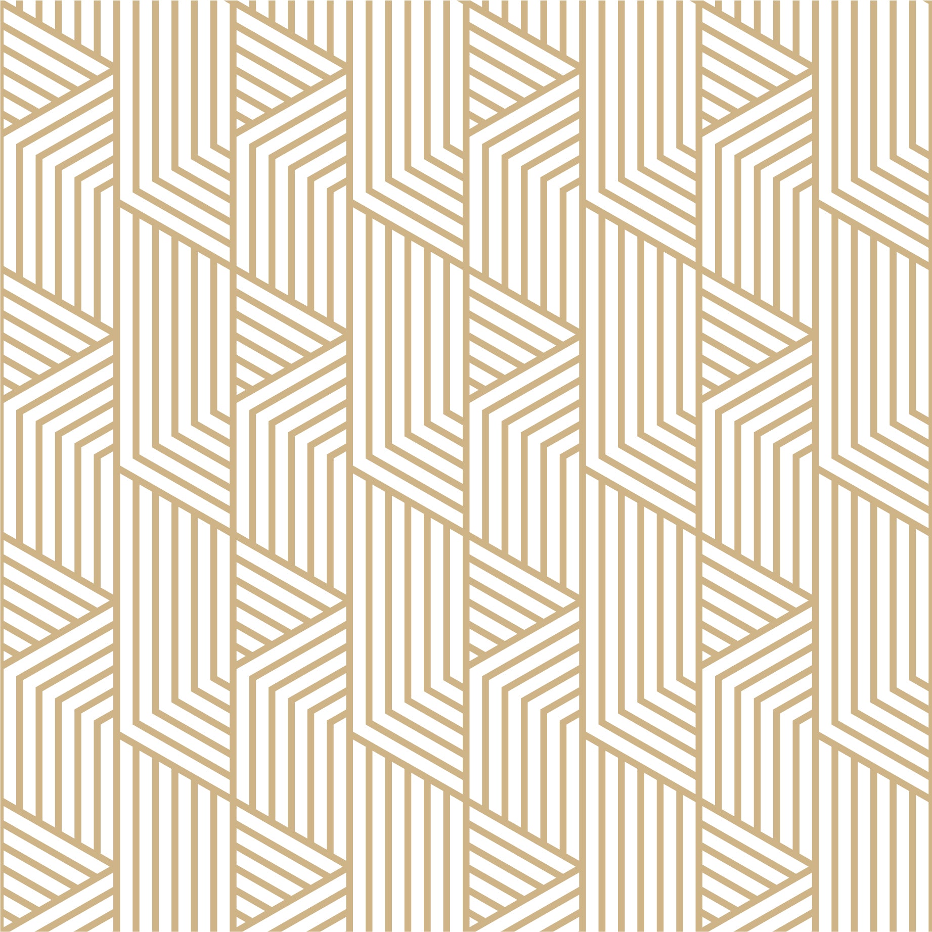 Gold art deco Vinyl Wrap Full Pattern