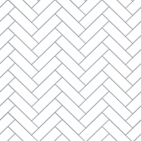 Herriene Herringbone Tile Effect Vinyl Covering by RestoWrap