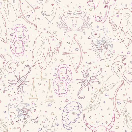 Linoess girls doodle pattern vinyl wrap by restowrap.com